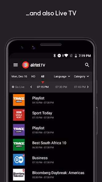Airtel TV Screenshot 4 - AppWisp.com Airtel TV Screenshot 4 - AppWisp.com
