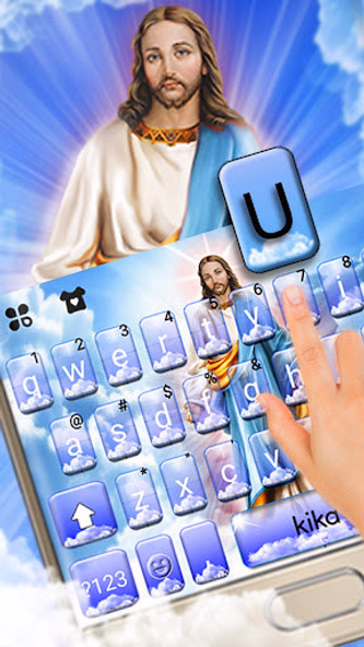 Holy Jesus Keyboard Theme Screenshot 3 - AppWisp.com Holy Jesus Keyboard Theme Screenshot 3 - AppWisp.com