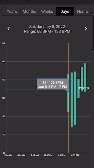 Heart Rate Plus: Pulse Monitor Screenshot 4 - AppWisp.com Heart Rate Plus: Pulse Monitor Screenshot 4 - AppWisp.com