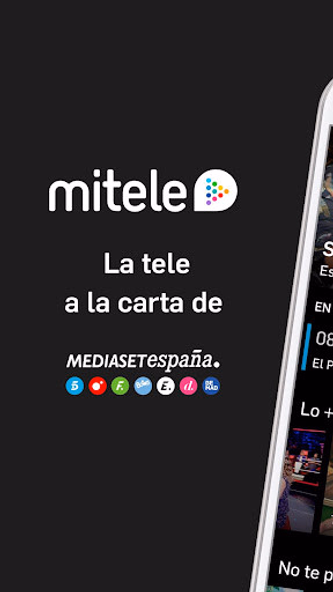 Mitele - Mediaset Spain VOD TV Screenshot 1 - AppWisp.com Mitele - Mediaset Spain VOD TV Screenshot 1 - AppWisp.com