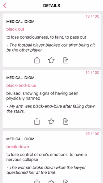 Medical Time idioms in English Screenshot 2 - AppWisp.com Medical Time idioms in English Screenshot 2 - AppWisp.com