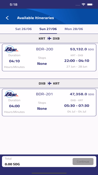 Badr Airlines Screenshot 2 - AppWisp.com Badr Airlines Screenshot 2 - AppWisp.com