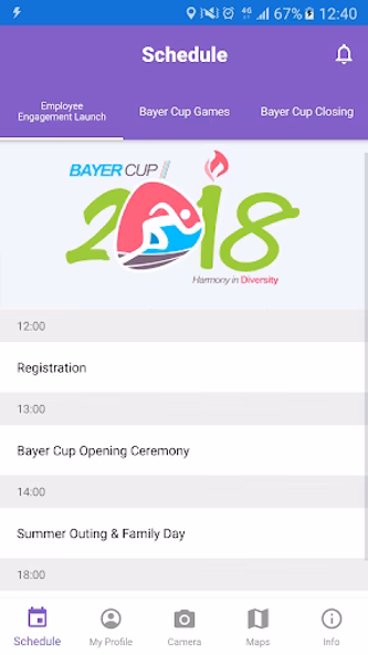 Bayer SCM Event Screenshot 1 - AppWisp.com Bayer SCM Event Screenshot 1 - AppWisp.com