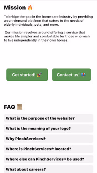 PinchServices Screenshot 1 - AppWisp.com PinchServices Screenshot 1 - AppWisp.com