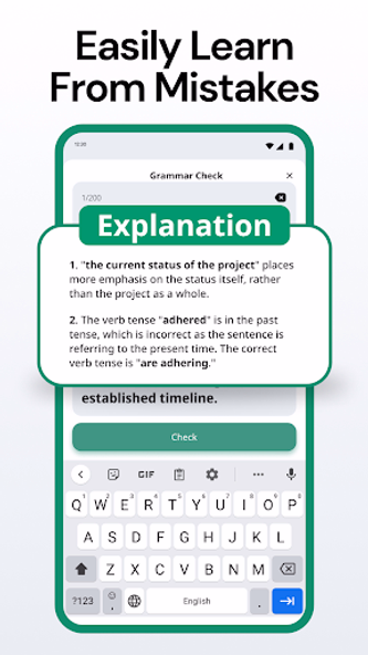 Grammar Check by AI Writing Screenshot 3 - AppWisp.com Grammar Check by AI Writing Screenshot 3 - AppWisp.com