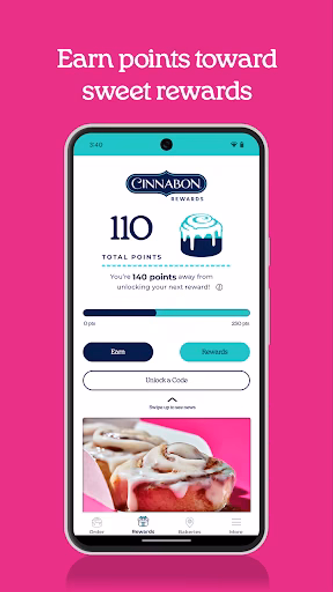 Cinnabon Screenshot 2 - AppWisp.com Cinnabon Screenshot 2 - AppWisp.com