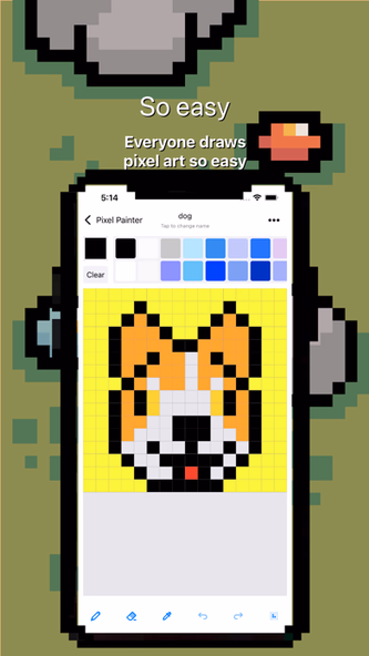 Pixel Painter : Pixel Art Screenshot 1 - AppWisp.com Pixel Painter : Pixel Art Screenshot 1 - AppWisp.com