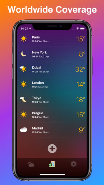 WEATHERCAST 24 local forecast Screenshot 3 - AppWisp.com WEATHERCAST 24 local forecast Screenshot 3 - AppWisp.com