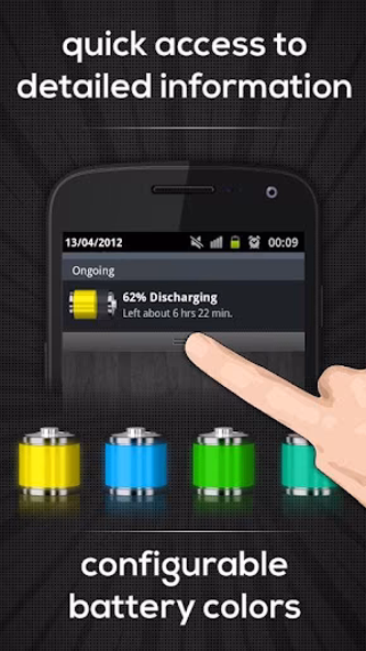 Battery Indicator Screenshot 4 - AppWisp.com Battery Indicator Screenshot 4 - AppWisp.com