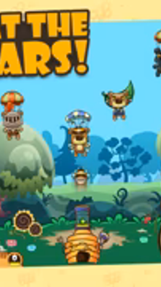 Honey Battle - Protect the Beehive from the Bears Screenshot 1 - AppWisp.com Honey Battle - Protect the Beehive from the Bears Screenshot 1 - AppWisp.com
