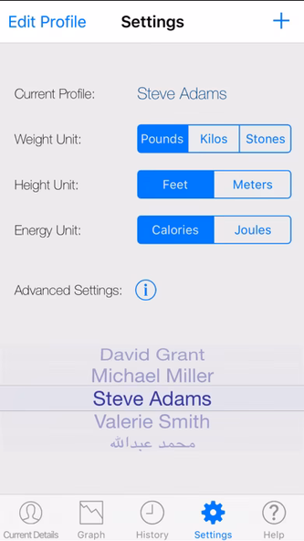 Monitor Your Weight Screenshot 4 - AppWisp.com Monitor Your Weight Screenshot 4 - AppWisp.com