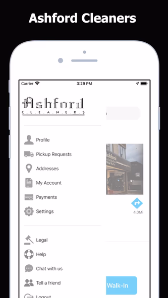 Ashford Cleaners Screenshot 1 - AppWisp.com Ashford Cleaners Screenshot 1 - AppWisp.com