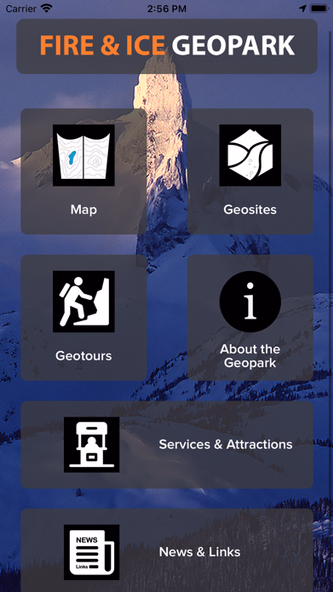 Fire and Ice Geopark Screenshot 1 - AppWisp.com Fire and Ice Geopark Screenshot 1 - AppWisp.com