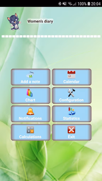 Woman diary (calendar) Screenshot 2 - AppWisp.com Woman diary (calendar) Screenshot 2 - AppWisp.com