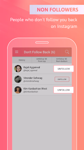 Followers & Unfollowers Screenshot 4 - AppWisp.com Followers & Unfollowers Screenshot 4 - AppWisp.com