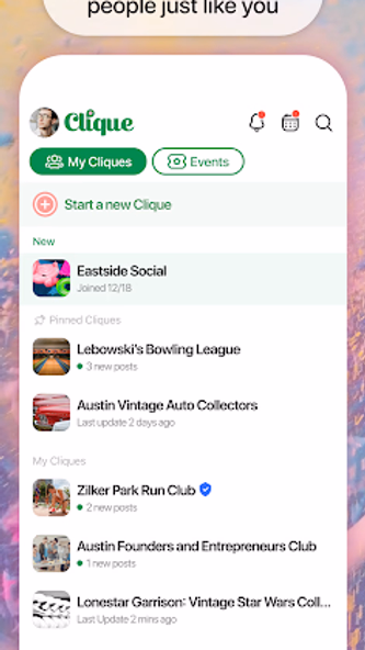 Clique: Members Only Screenshot 2 - AppWisp.com Clique: Members Only Screenshot 2 - AppWisp.com