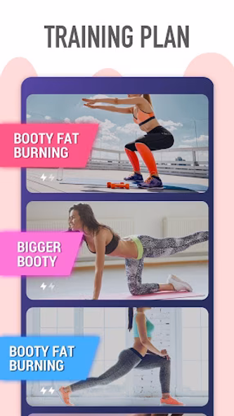 Buttocks Workout - Hips, Butt Screenshot 1 - AppWisp.com Buttocks Workout - Hips, Butt Screenshot 1 - AppWisp.com