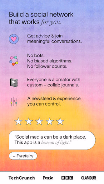 Communia: women's social media Screenshot 1 - AppWisp.com Communia: women's social media Screenshot 1 - AppWisp.com