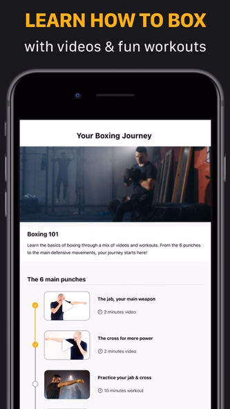Shadow Boxing Workout App Screenshot 4 - AppWisp.com Shadow Boxing Workout App Screenshot 4 - AppWisp.com