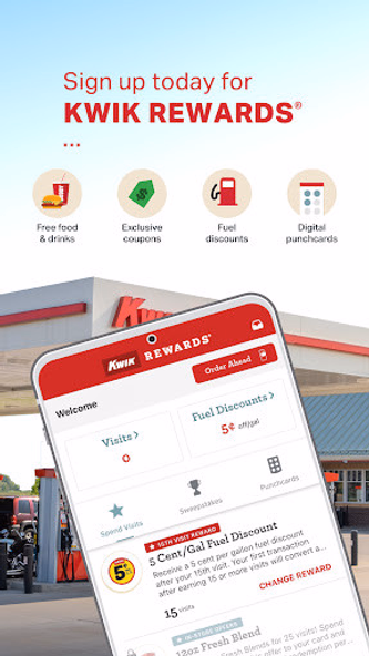 Kwik Rewards Screenshot 1 - AppWisp.com Kwik Rewards Screenshot 1 - AppWisp.com