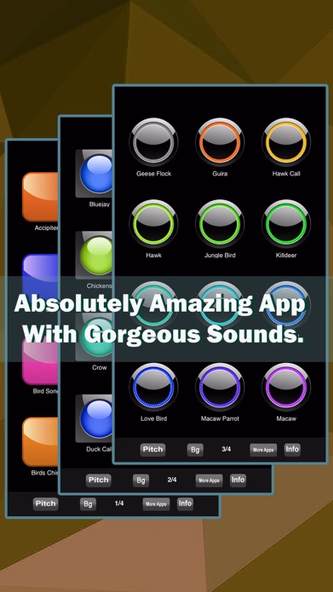 Ultimate Birds Soundboard app Screenshot 1 - AppWisp.com Ultimate Birds Soundboard app Screenshot 1 - AppWisp.com