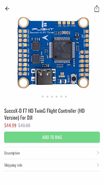 Drone.Parts Store Screenshot 3 - AppWisp.com Drone.Parts Store Screenshot 3 - AppWisp.com