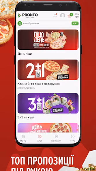 ProntoPizza - food delivery Screenshot 4 - AppWisp.com ProntoPizza - food delivery Screenshot 4 - AppWisp.com
