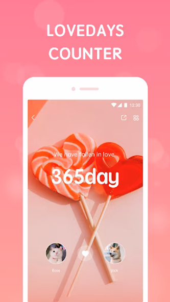 Love Days Counter - Calendar Screenshot 1 - AppWisp.com
