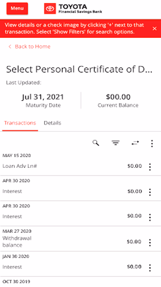 Toyota Bank Screenshot 4 - AppWisp.com