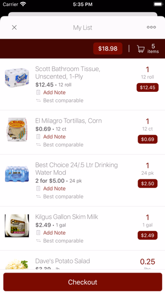 Dave's Supermarket Screenshot 4 - AppWisp.com Dave's Supermarket Screenshot 4 - AppWisp.com