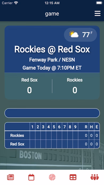 Boston Baseball Sox Edition Screenshot 4 - AppWisp.com Boston Baseball Sox Edition Screenshot 4 - AppWisp.com