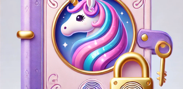 Unicorn Diary (lock - PIN) Header - AppWisp.com Unicorn Diary (lock - PIN) Header - AppWisp.com