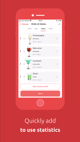 Alcohol Drink Calendar Screenshot 2 - AppWisp.com Alcohol Drink Calendar Screenshot 2 - AppWisp.com