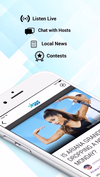 Star 93.9 (WKXZ) Screenshot 1 - AppWisp.com Star 93.9 (WKXZ) Screenshot 1 - AppWisp.com