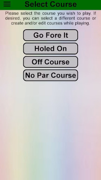 Golf Scorekeeper Screenshot 4 - AppWisp.com Golf Scorekeeper Screenshot 4 - AppWisp.com