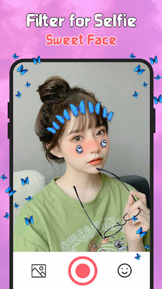 Filter for Selfie - Sweet Face Screenshot 3 - AppWisp.com Filter for Selfie - Sweet Face Screenshot 3 - AppWisp.com