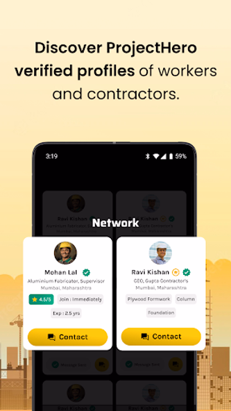 ProjectHero Contractor App Screenshot 2 - AppWisp.com ProjectHero Contractor App Screenshot 2 - AppWisp.com