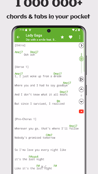 Guitar chords and tabs Screenshot 1 - AppWisp.com Guitar chords and tabs Screenshot 1 - AppWisp.com