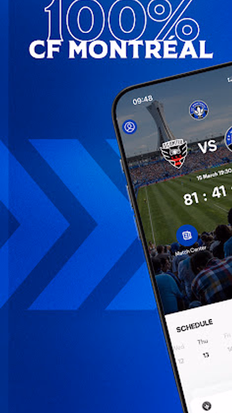 CF Montréal Screenshot 1 - AppWisp.com
