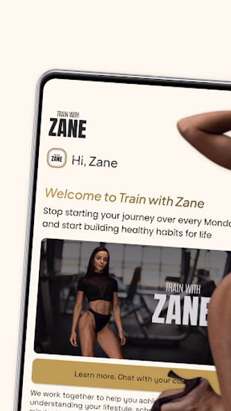 Train with Zane Screenshot 1 - AppWisp.com Train with Zane Screenshot 1 - AppWisp.com