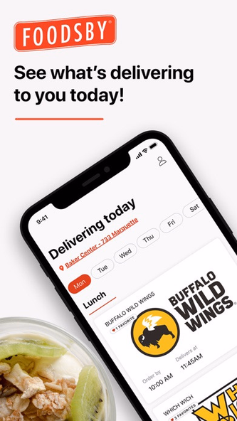 Foodsby: Local Food Delivery Screenshot 1 - AppWisp.com Foodsby: Local Food Delivery Screenshot 1 - AppWisp.com