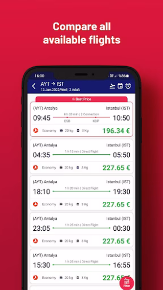 martiGO: Book cheap flights Screenshot 4 - AppWisp.com martiGO: Book cheap flights Screenshot 4 - AppWisp.com