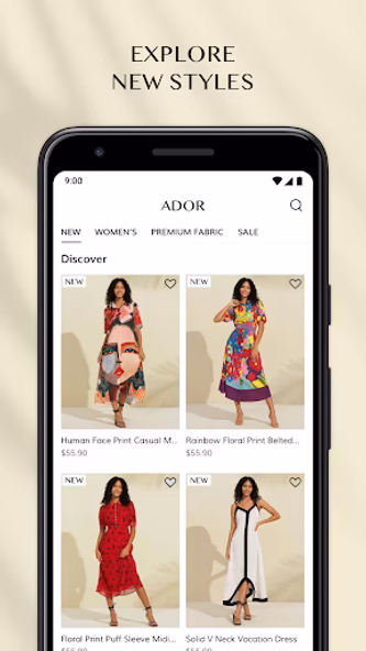ADOR Online Shopping Screenshot 2 - AppWisp.com ADOR Online Shopping Screenshot 2 - AppWisp.com