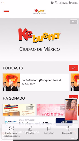 Ke Buena Radio Screenshot 2 - AppWisp.com Ke Buena Radio Screenshot 2 - AppWisp.com