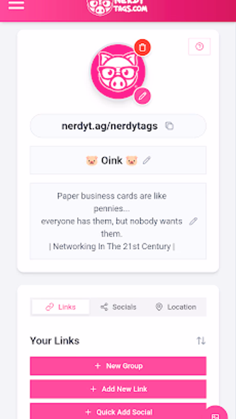 NerdyTags Screenshot 2 - AppWisp.com