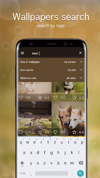 Dog Wallpapers & Puppy 4K Screenshot 3 - AppWisp.com Dog Wallpapers & Puppy 4K Screenshot 3 - AppWisp.com