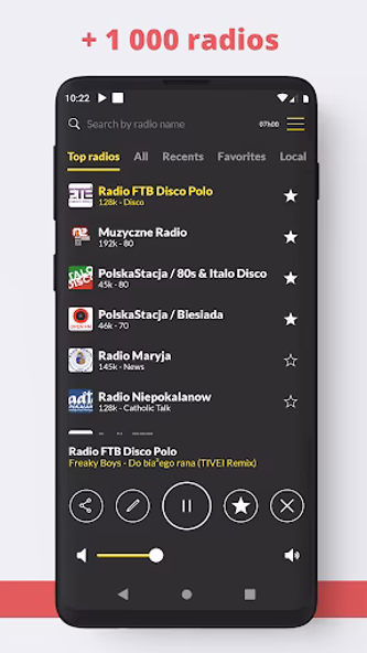 Radio Poland FM online Screenshot 2 - AppWisp.com Radio Poland FM online Screenshot 2 - AppWisp.com