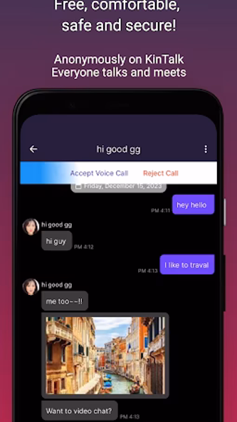 Kintalk - Video Call, Chat Screenshot 3 - AppWisp.com Kintalk - Video Call, Chat Screenshot 3 - AppWisp.com