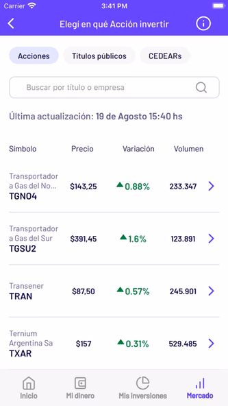 IOL: Todas tus inversiones Screenshot 2 - AppWisp.com IOL: Todas tus inversiones Screenshot 2 - AppWisp.com