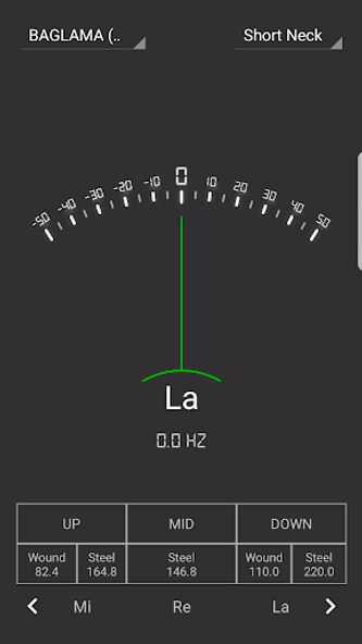 Baglama Tuner Screenshot 1 - AppWisp.com Baglama Tuner Screenshot 1 - AppWisp.com